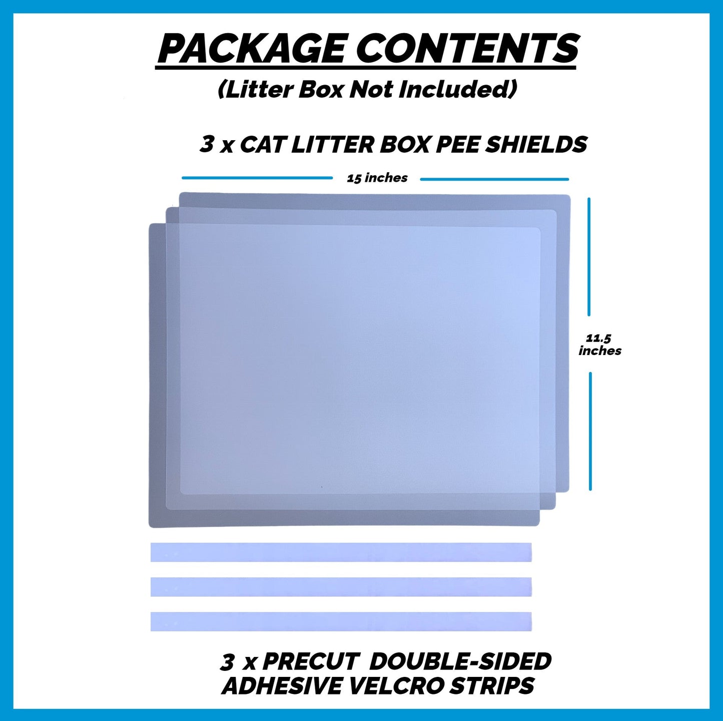 Litter Box Shields installation - Easy-to-use cat pee spray prevention