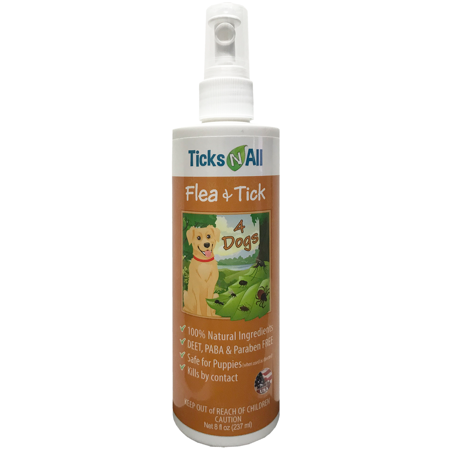 Flea & Tick Spray – Dog All-Natural Essential Oils