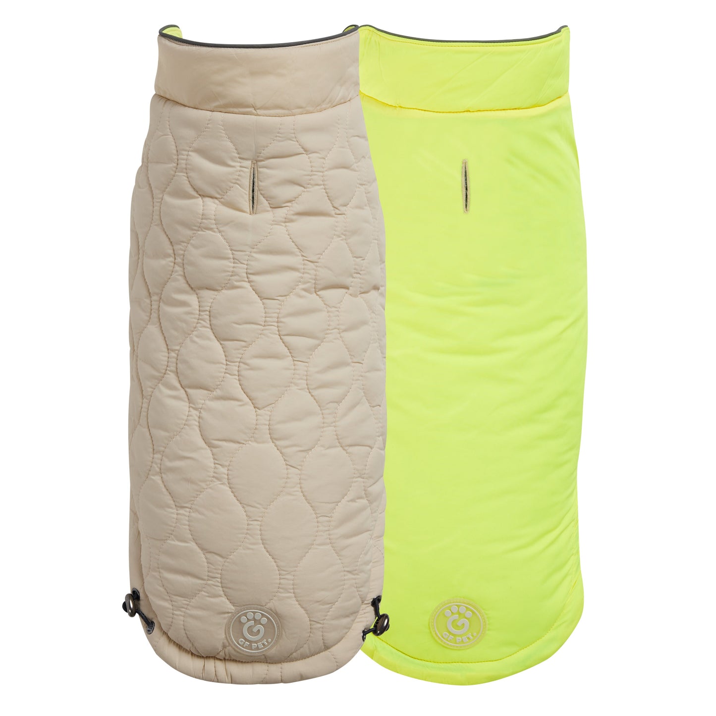 Reversible Chalet Dog Jacket – 2-in-1 Waterproof, Sage/Black - High quality pet product