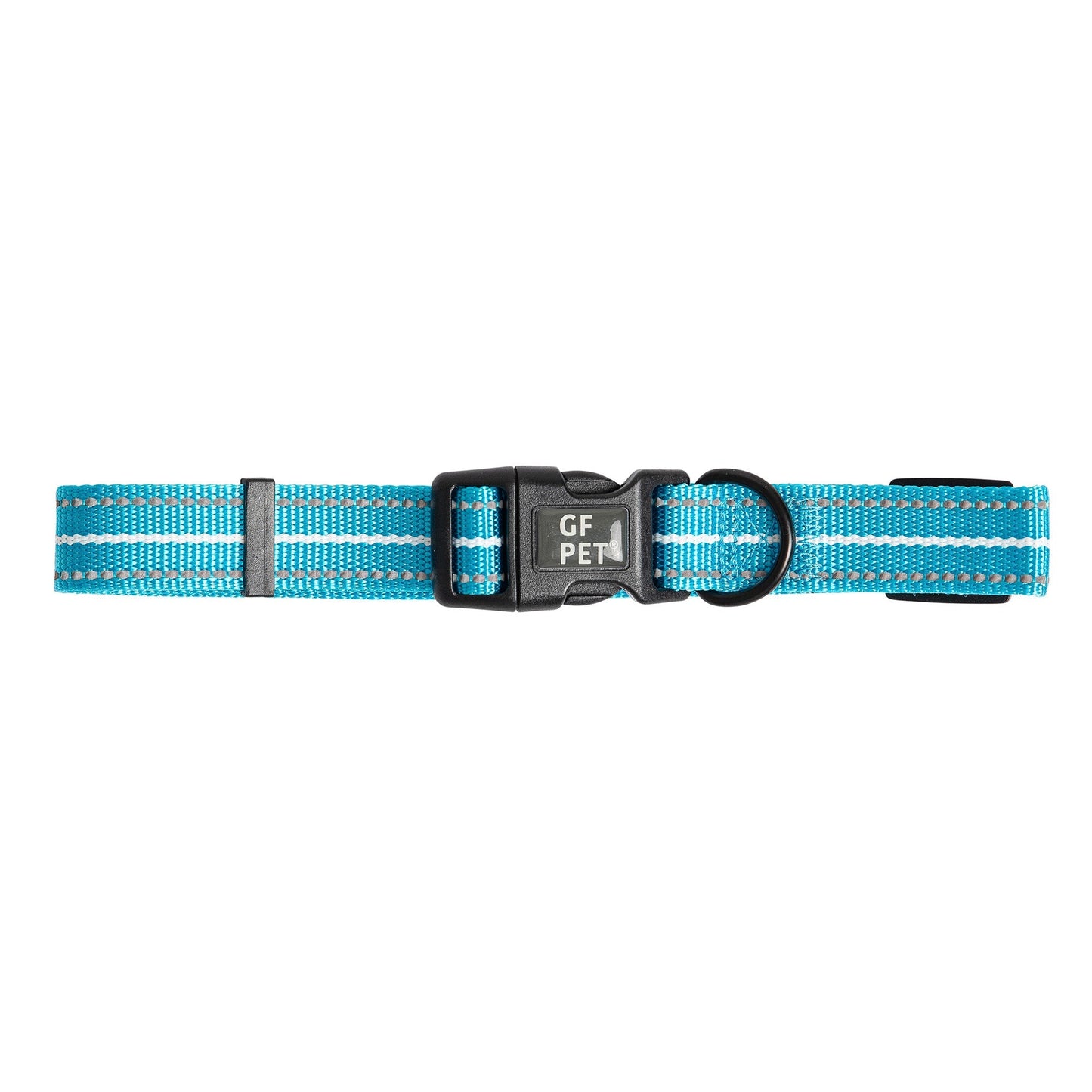 Reflective Dog Collar – Adjustable Nylon, Neon Blue - High quality pet product