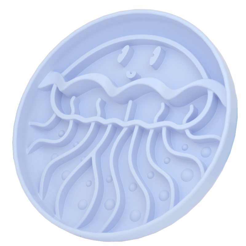 Jellyfish Slow Feeder Bowl – Anti-Slip Food-Grade Silicone