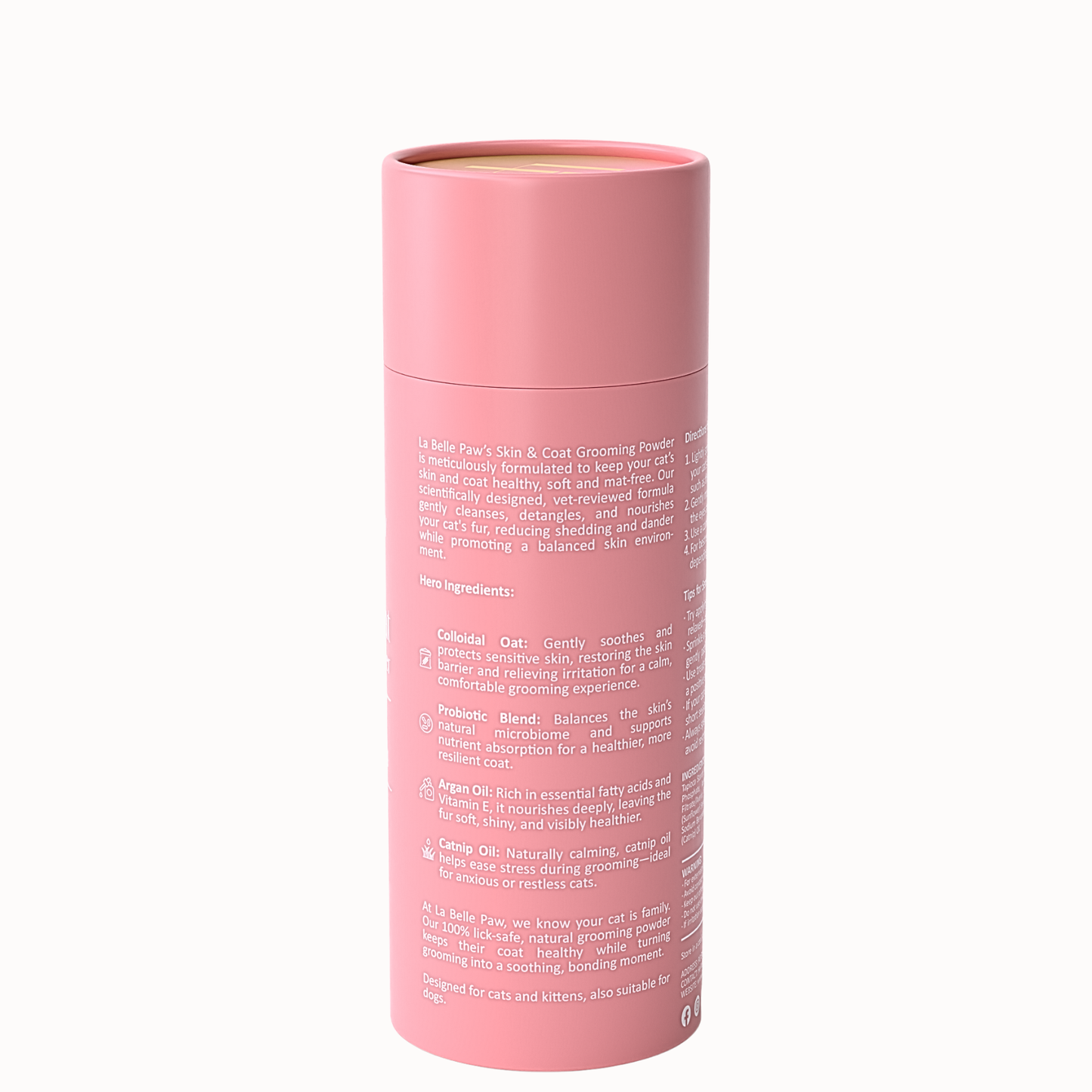 Waterless Pet Grooming Powder – Freshen Coats No Water