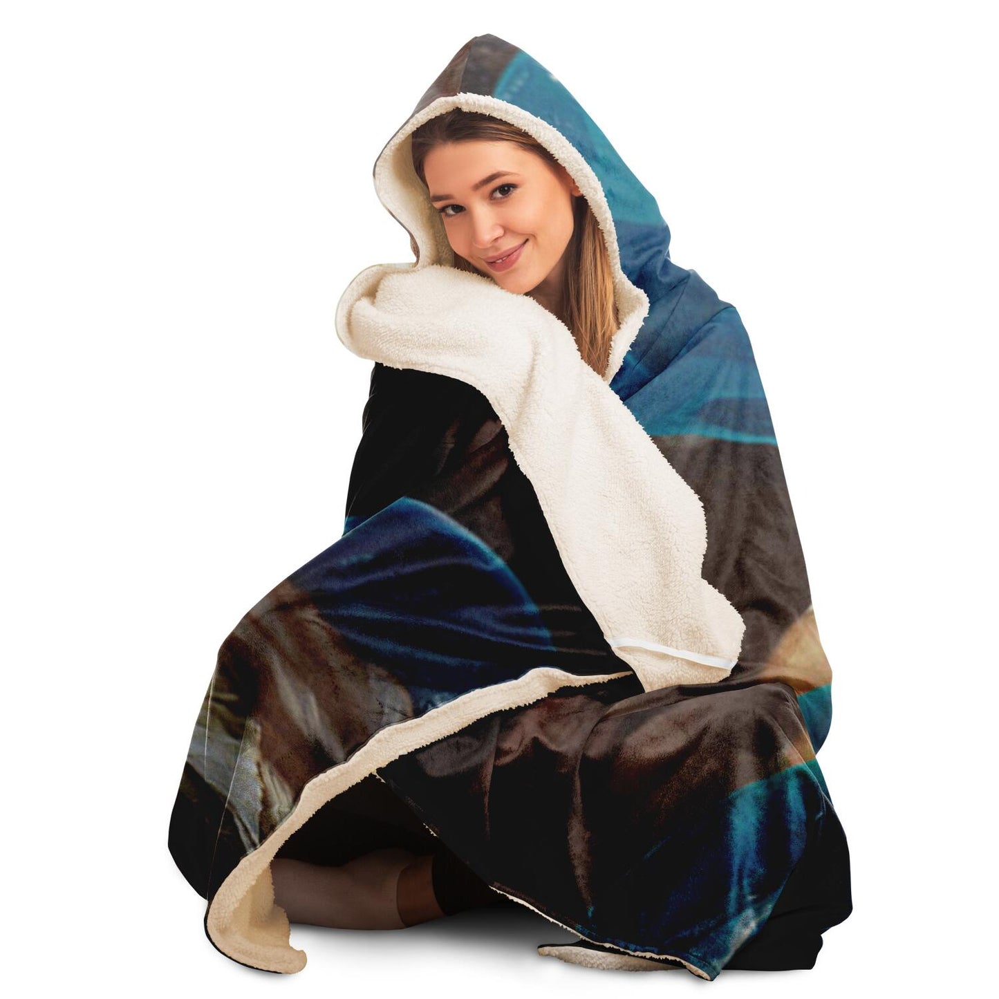 Pet-Themed Hooded Blanket – Micro-Mink, Fleece or Sherpa
