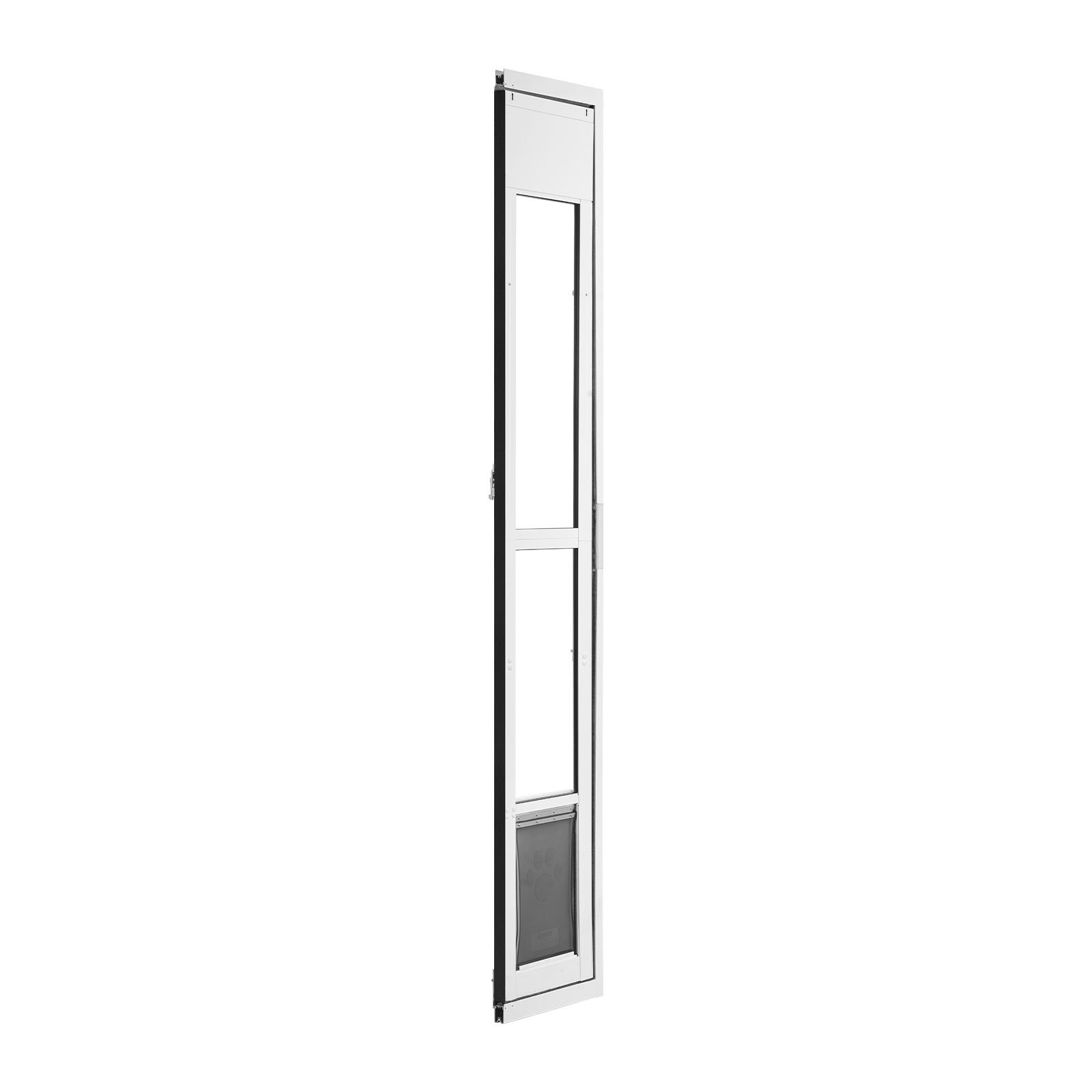 Sliding Glass Dog Door Adjustable 76–81" Aluminum – photo 4