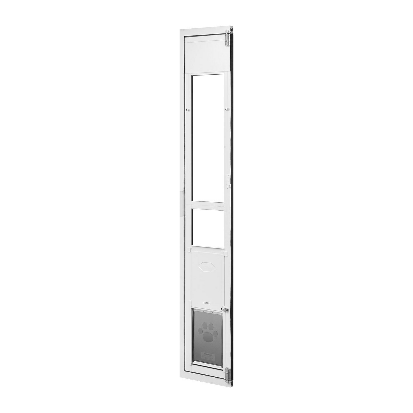 Sliding Glass Dog Door Adjustable 76–81" Aluminum – photo 5