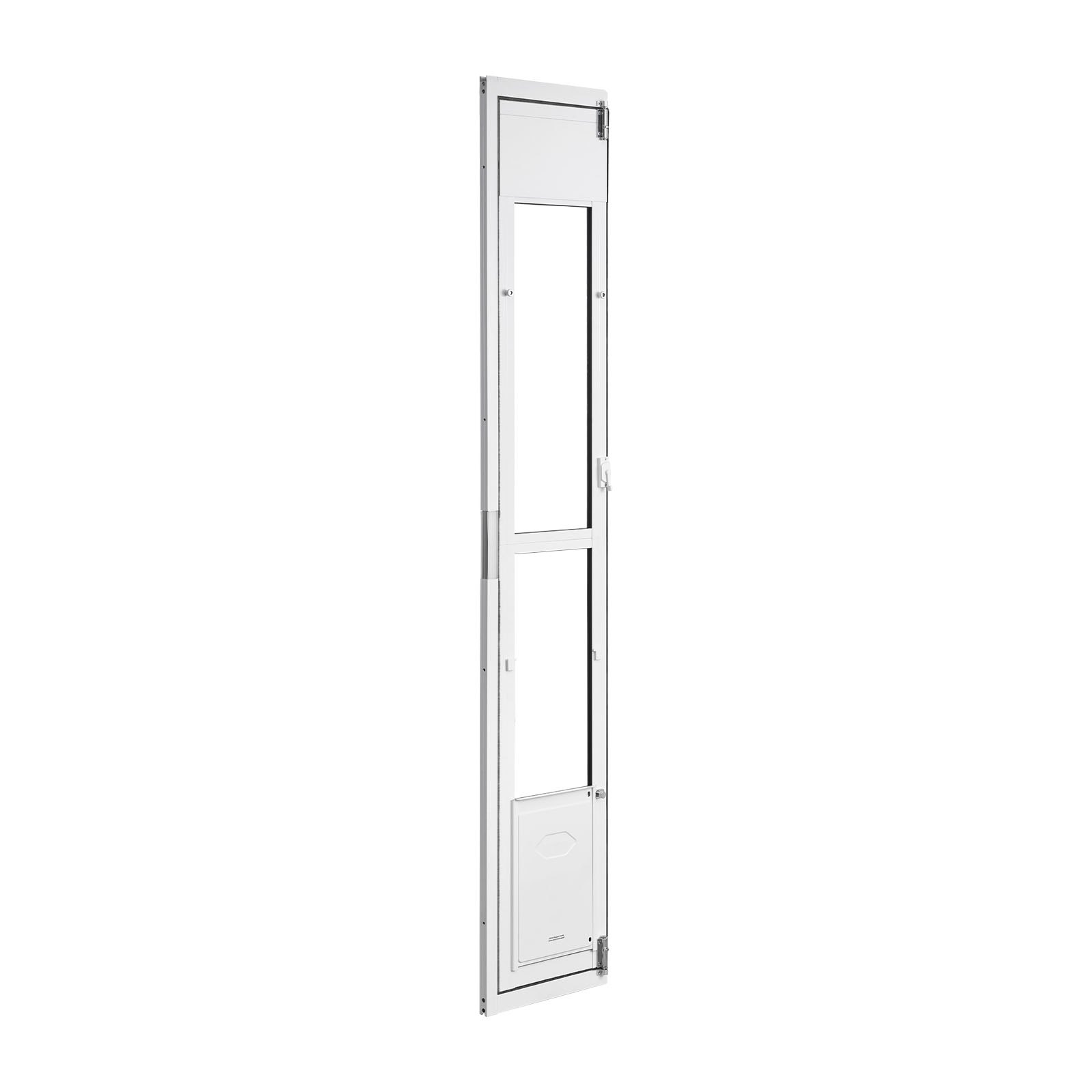 Sliding Glass Dog Door Adjustable 76–81" Aluminum – photo 6
