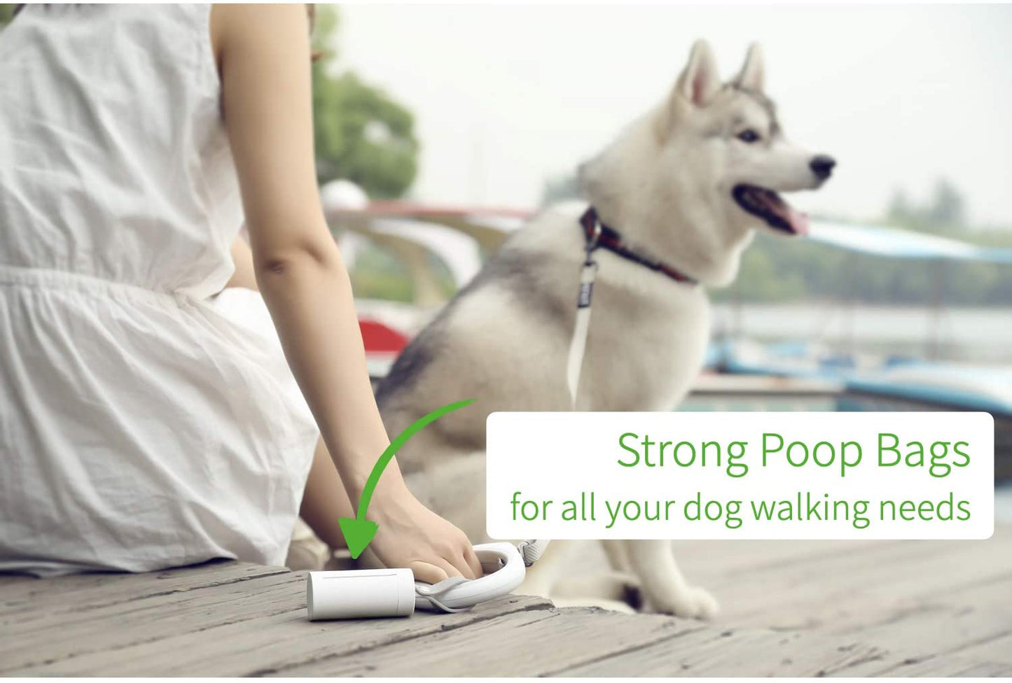 Portable Dog Waste Bag Dispenser – Leak-Proof Design