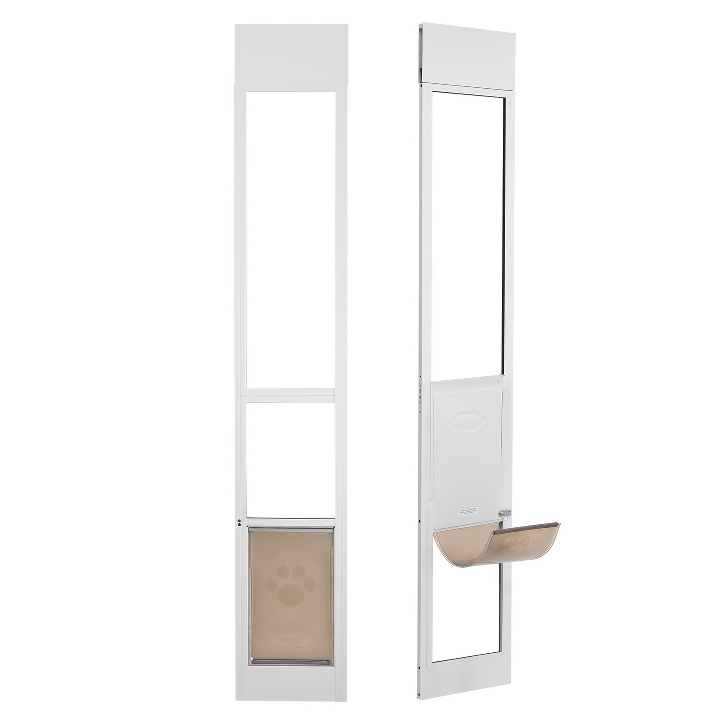 Sliding Glass Dog Door Aluminum Frame Medium Dogs – photo 6