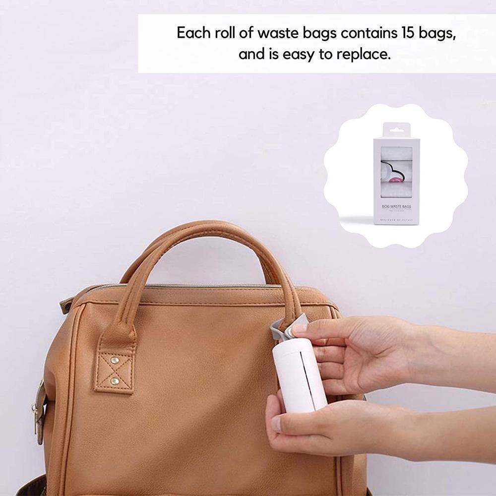 Portable Dog Waste Bag Dispenser – Leak-Proof Design