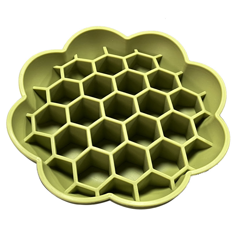 Sunflower Slow Feeder Bowl – Anti-Slip Food-Grade Silicone