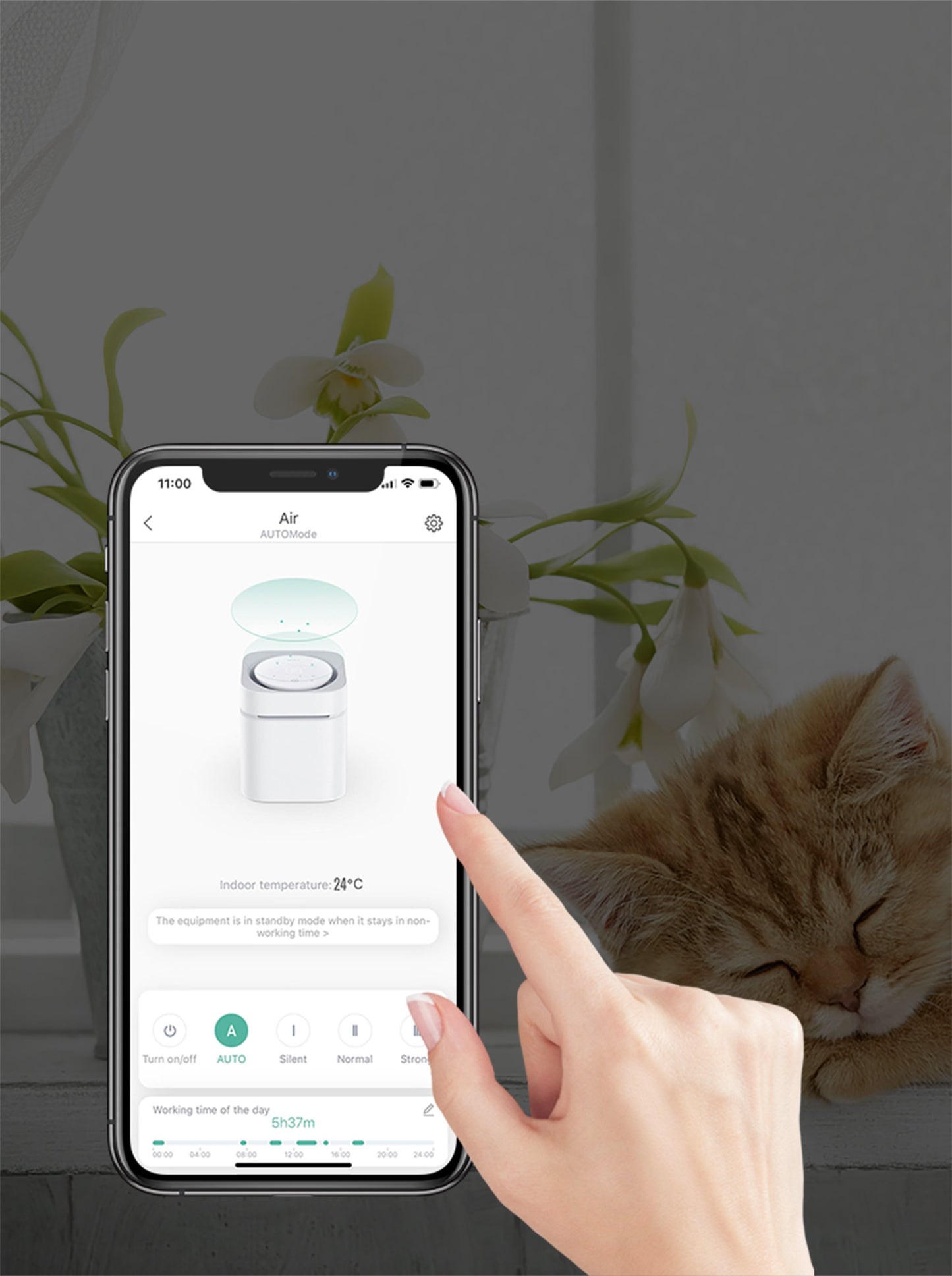 Smart Pet Odor Eliminator – Continuous Room Freshness