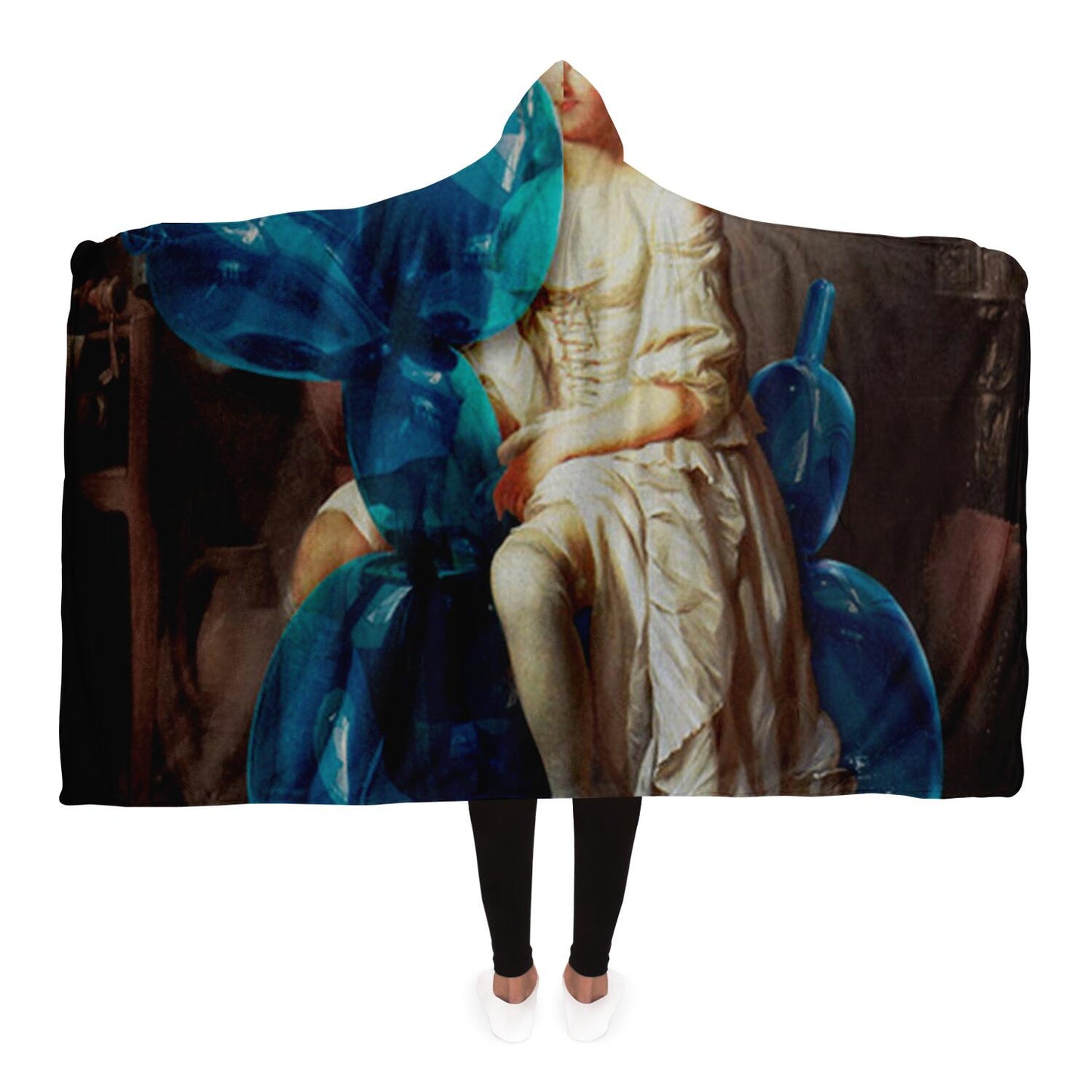 Pet-Themed Hooded Blanket – Micro-Mink, Fleece or Sherpa