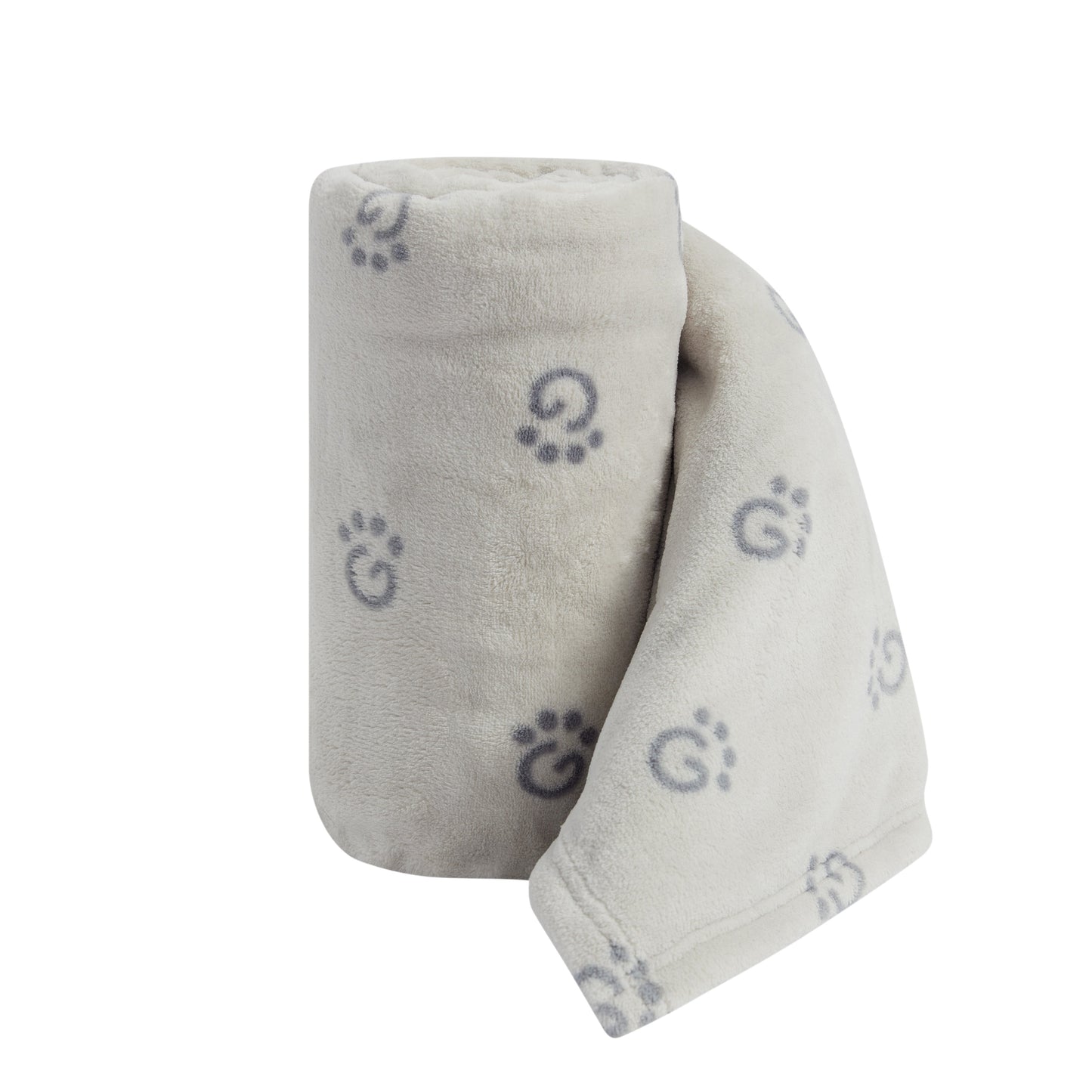 Shared Pet Blanket – Grey Fleece for Dogs & Cats