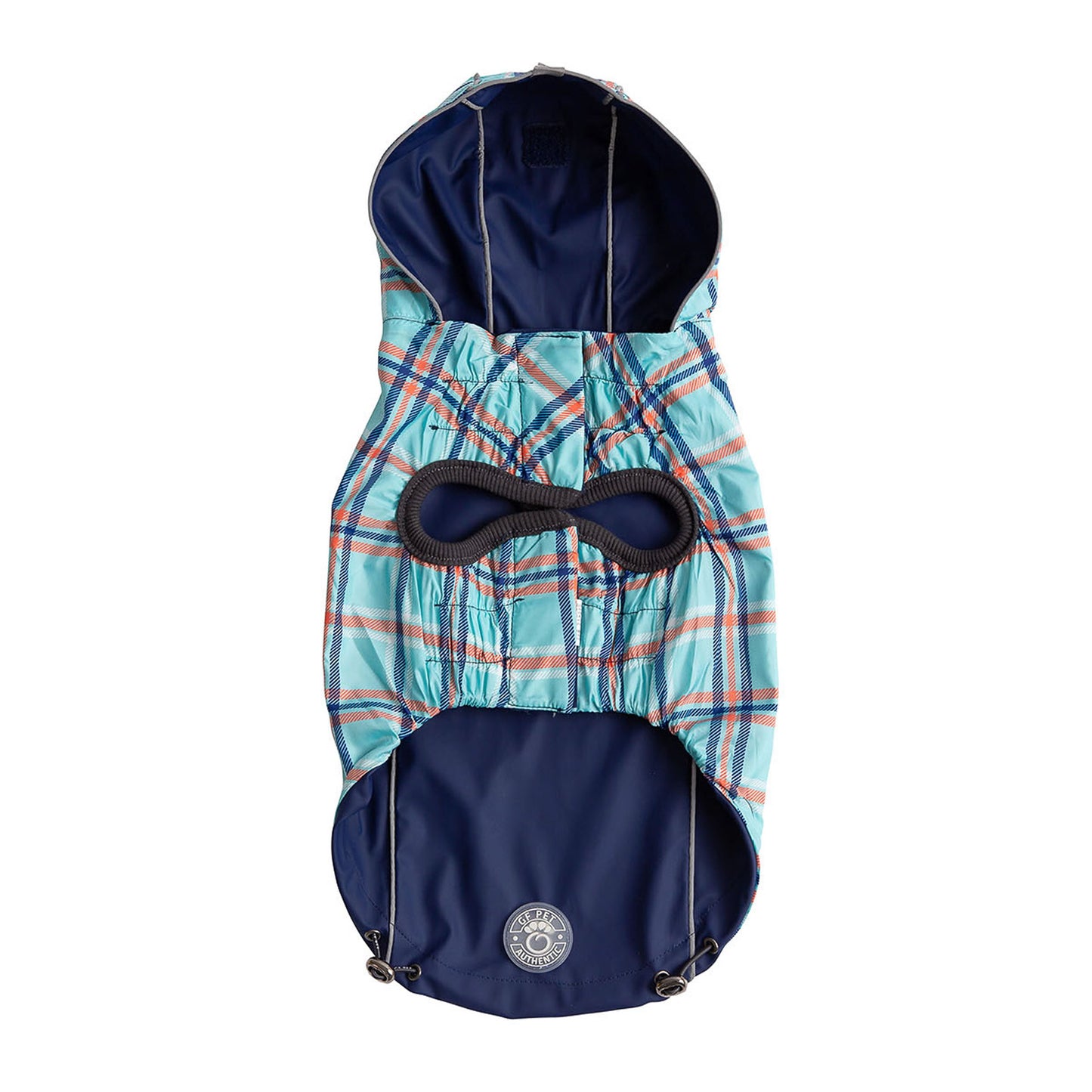 Dog Raincoat – Reversible Waterproof Navy
