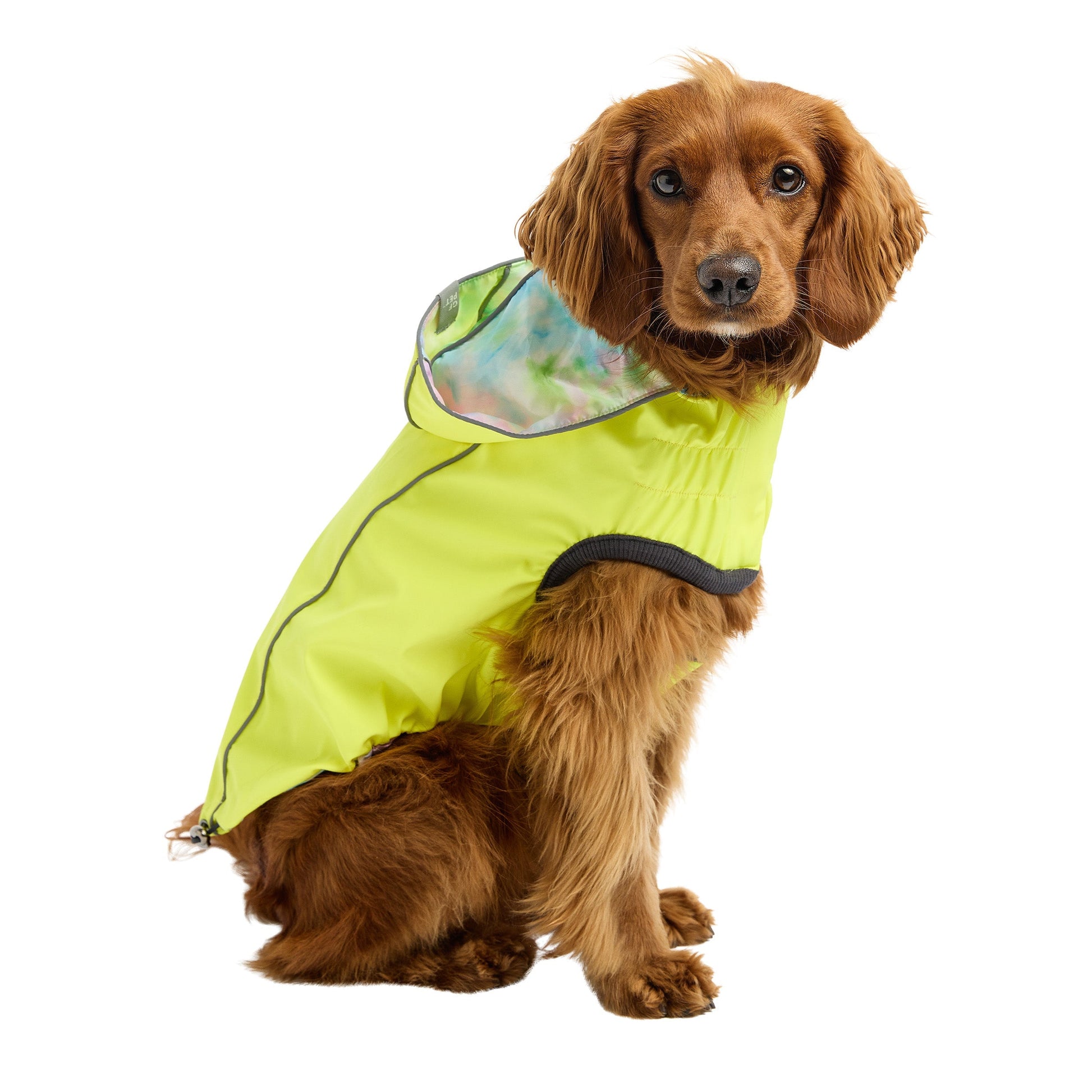 Dog Raincoat tie-dye pattern - Premium waterproof dog rainwear