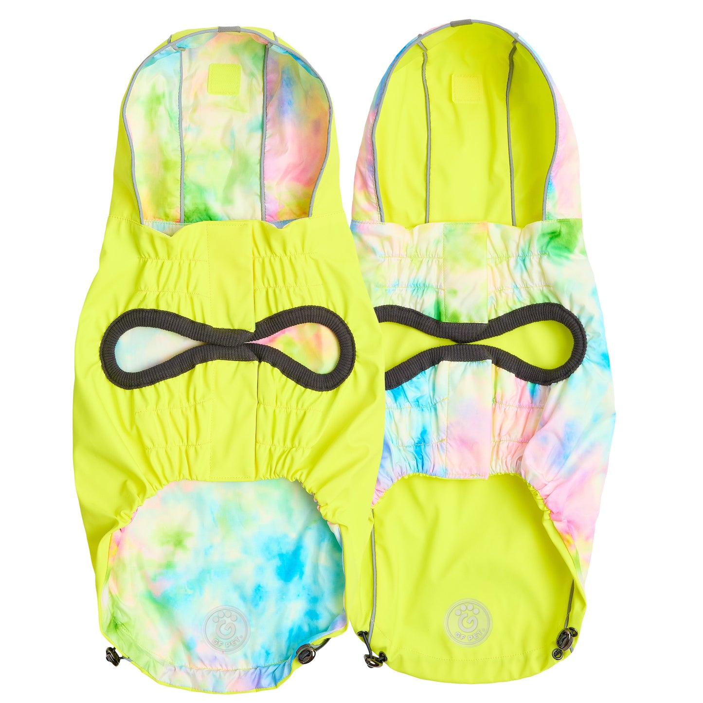 Dog Raincoat – Reversible Waterproof Hood
