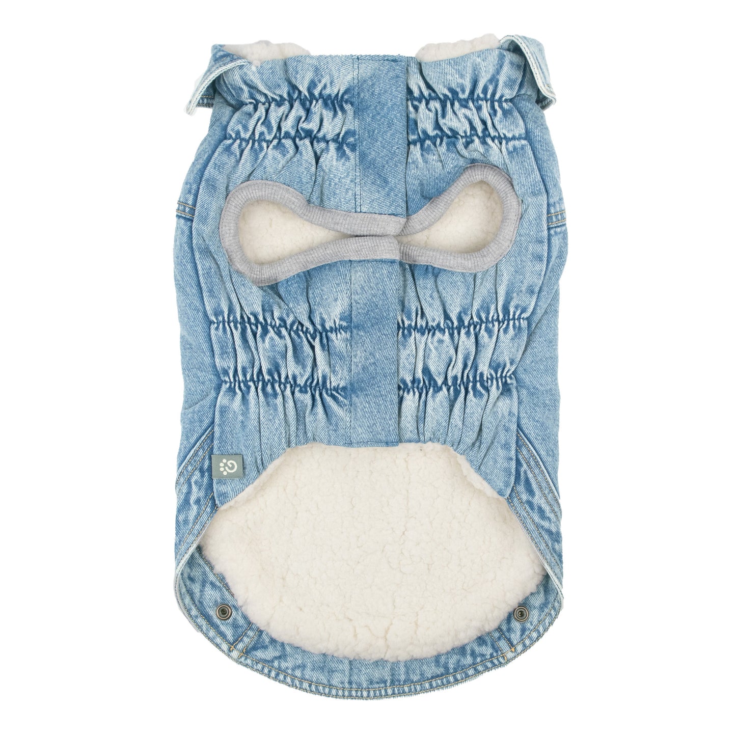 Dog Jacket – Elasto-Fit Denim Light Wash