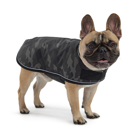 Blanket Dog Jacket – Camo | Waterproof Polar Fleece