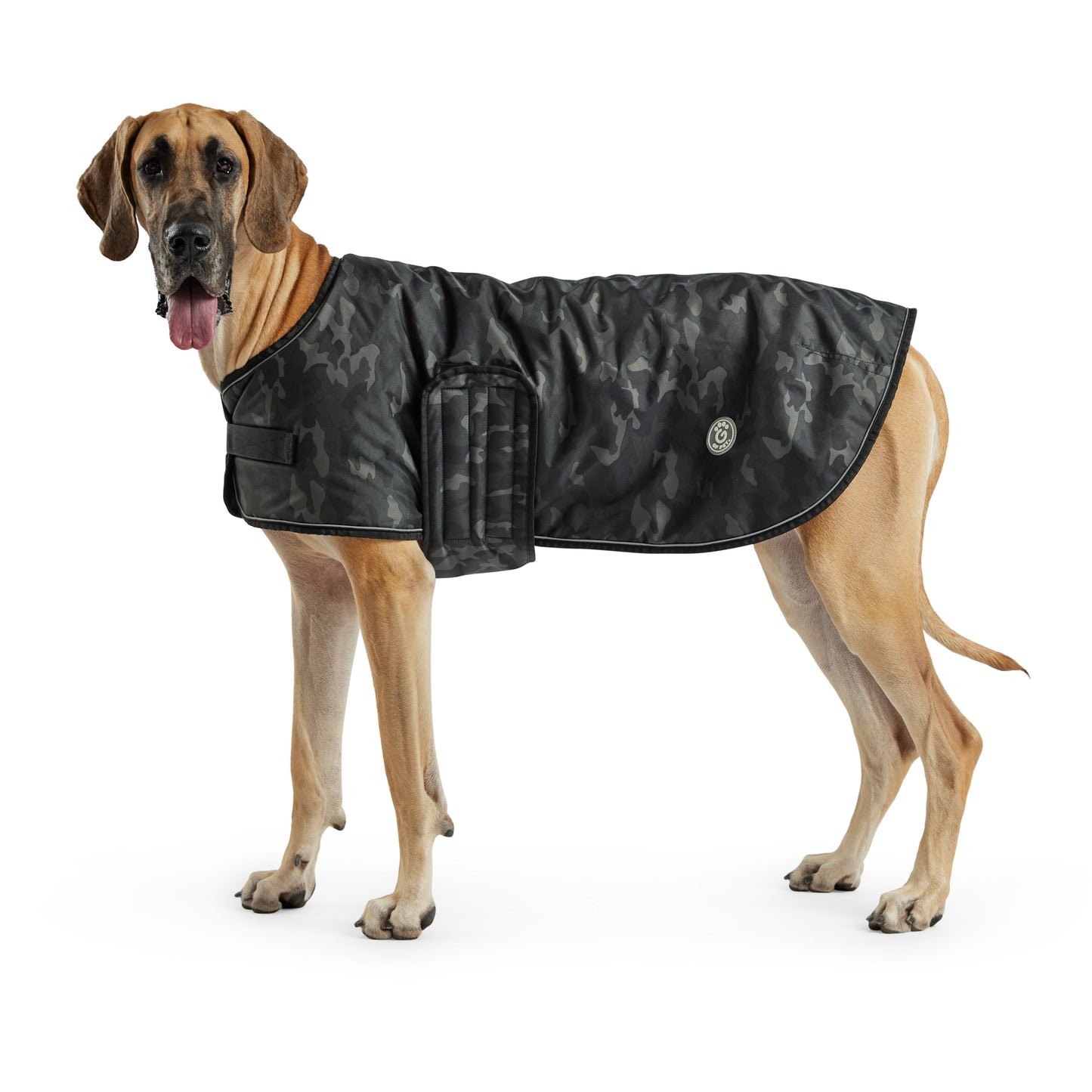 Blanket Dog Jacket – Camo | Waterproof Polar Fleece