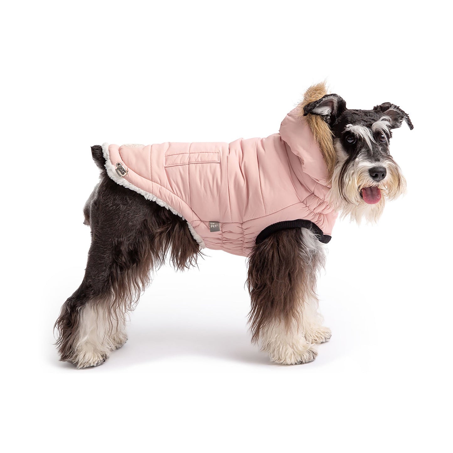 Dog Jacket – Urban Parka Faux Fur Hood