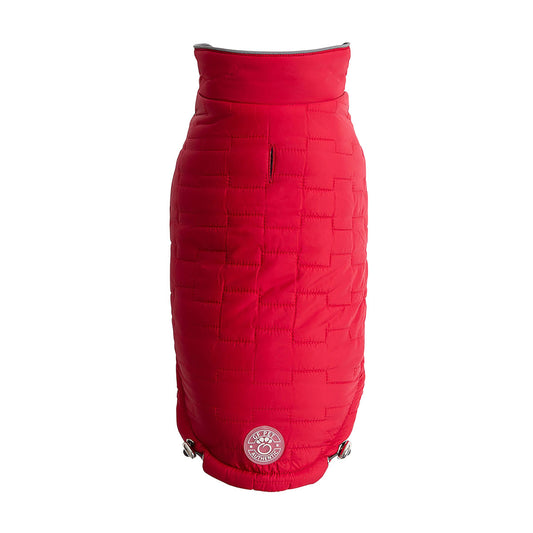 Dog Jacket – Reversible Chalet Red 2-in-1