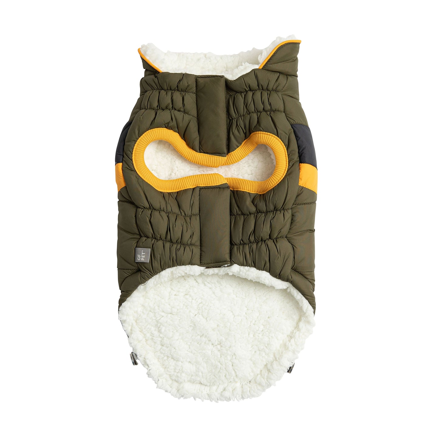 Dog Jacket – Alpine Puffer Retro Khaki