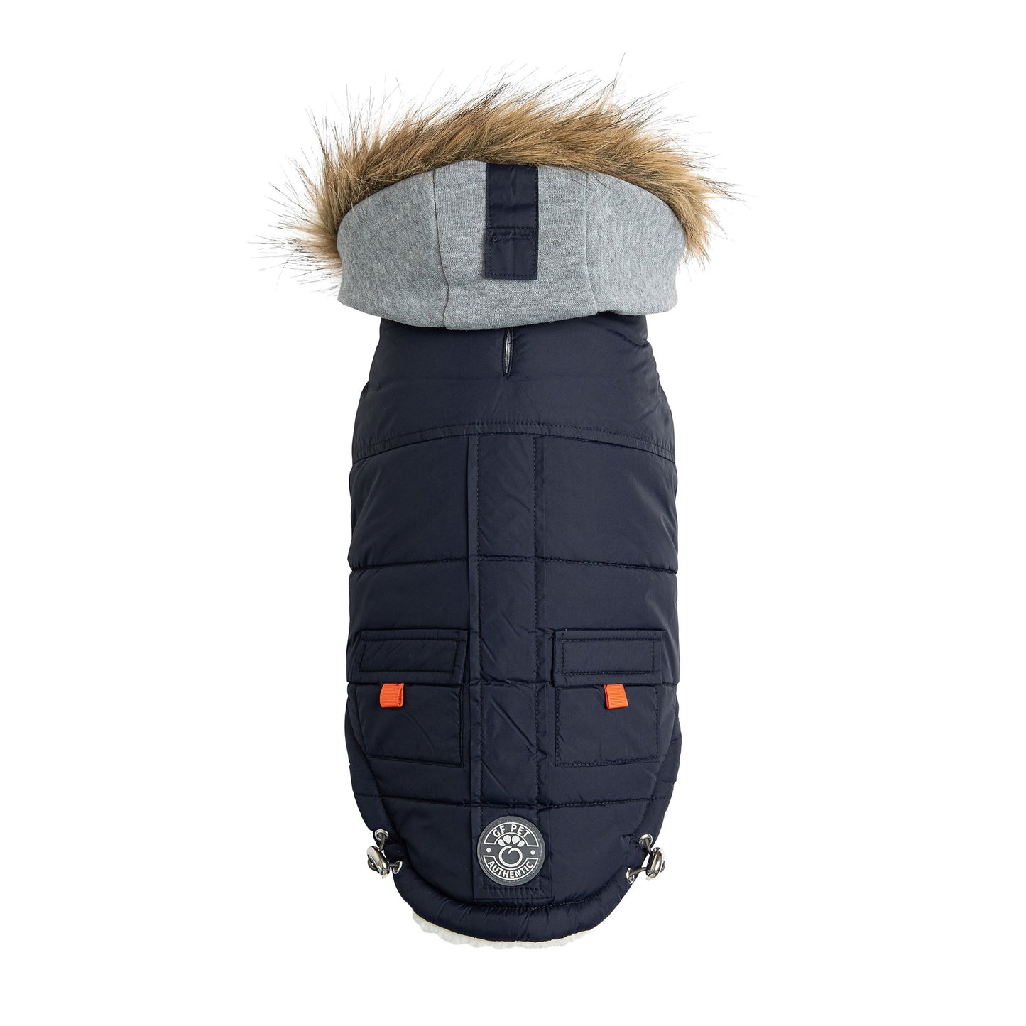 Dog Parka – Winter Sailor Sherpa Navy - High quality pet product