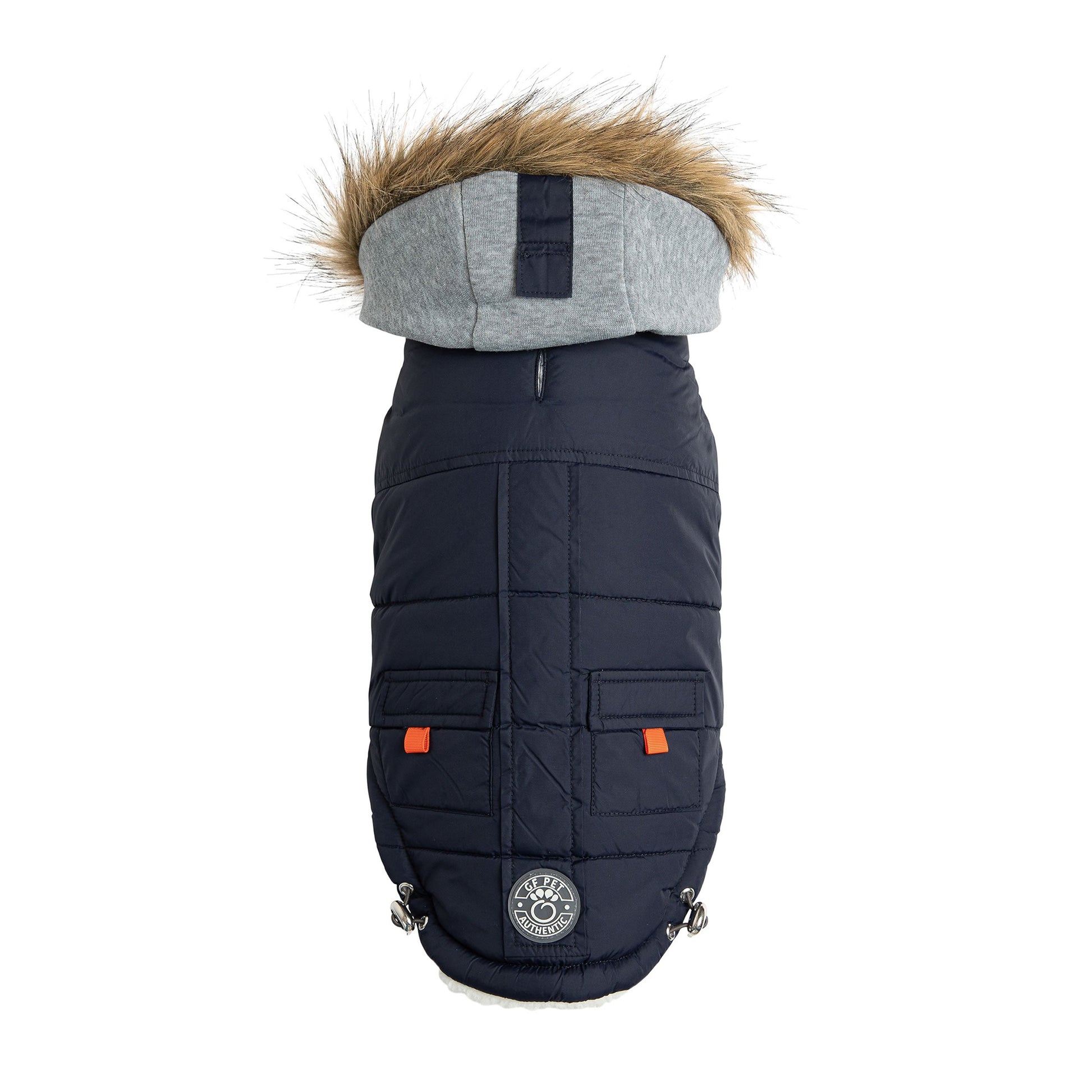Dog Parka – Winter Sailor Sherpa Navy - High quality pet product