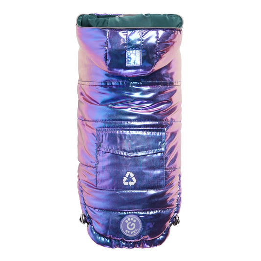 Dog Parka – Recycled Polyester Iridescent