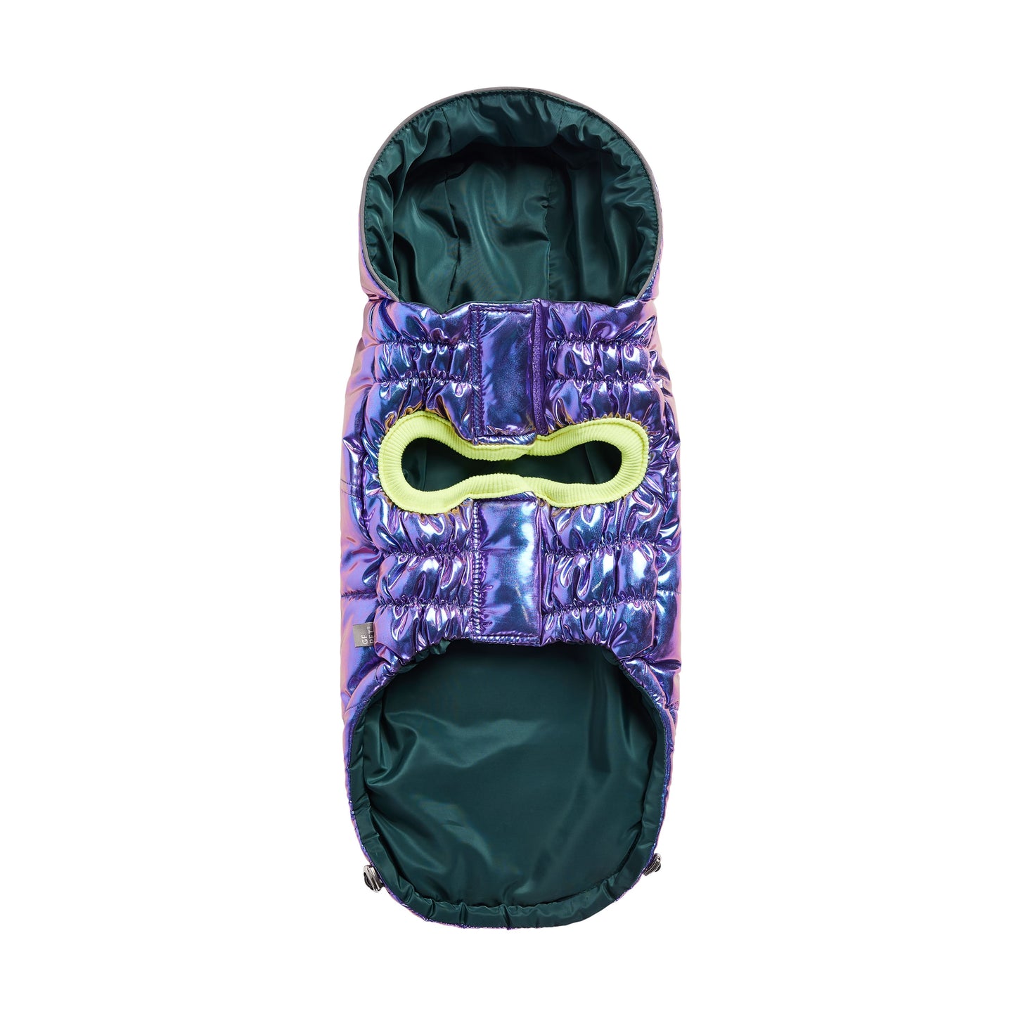 Dog Parka – Recycled Polyester Iridescent