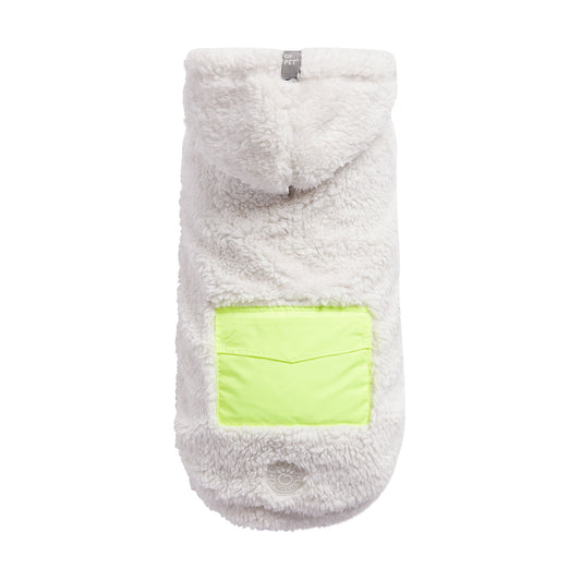 Cozy Dog Hoodie – Pink Sherpa Fleece