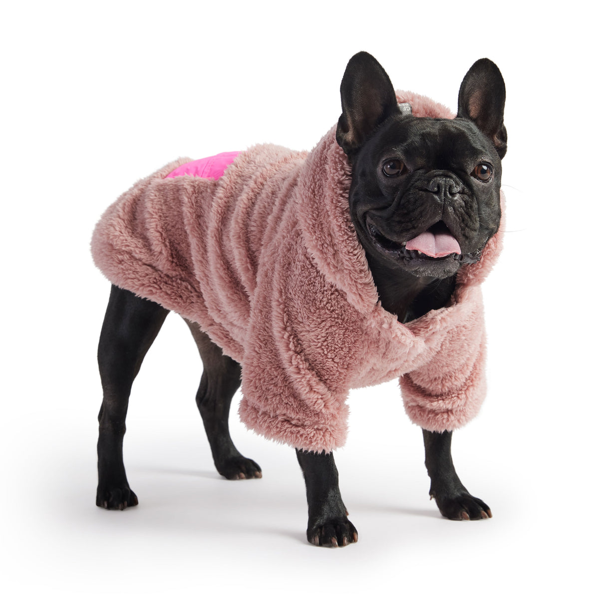 Dog Hoodie – Cozy Ultra-Soft Sherpa Fleece White