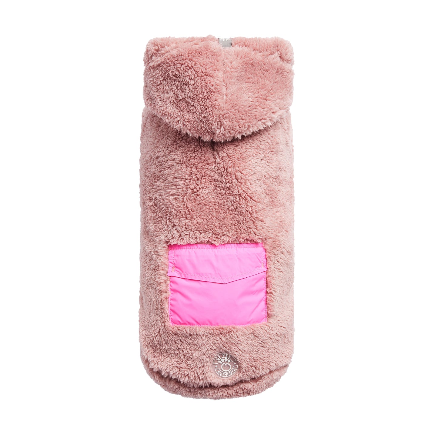 Cozy Dog Hoodie – Pink | Sherpa Fleece