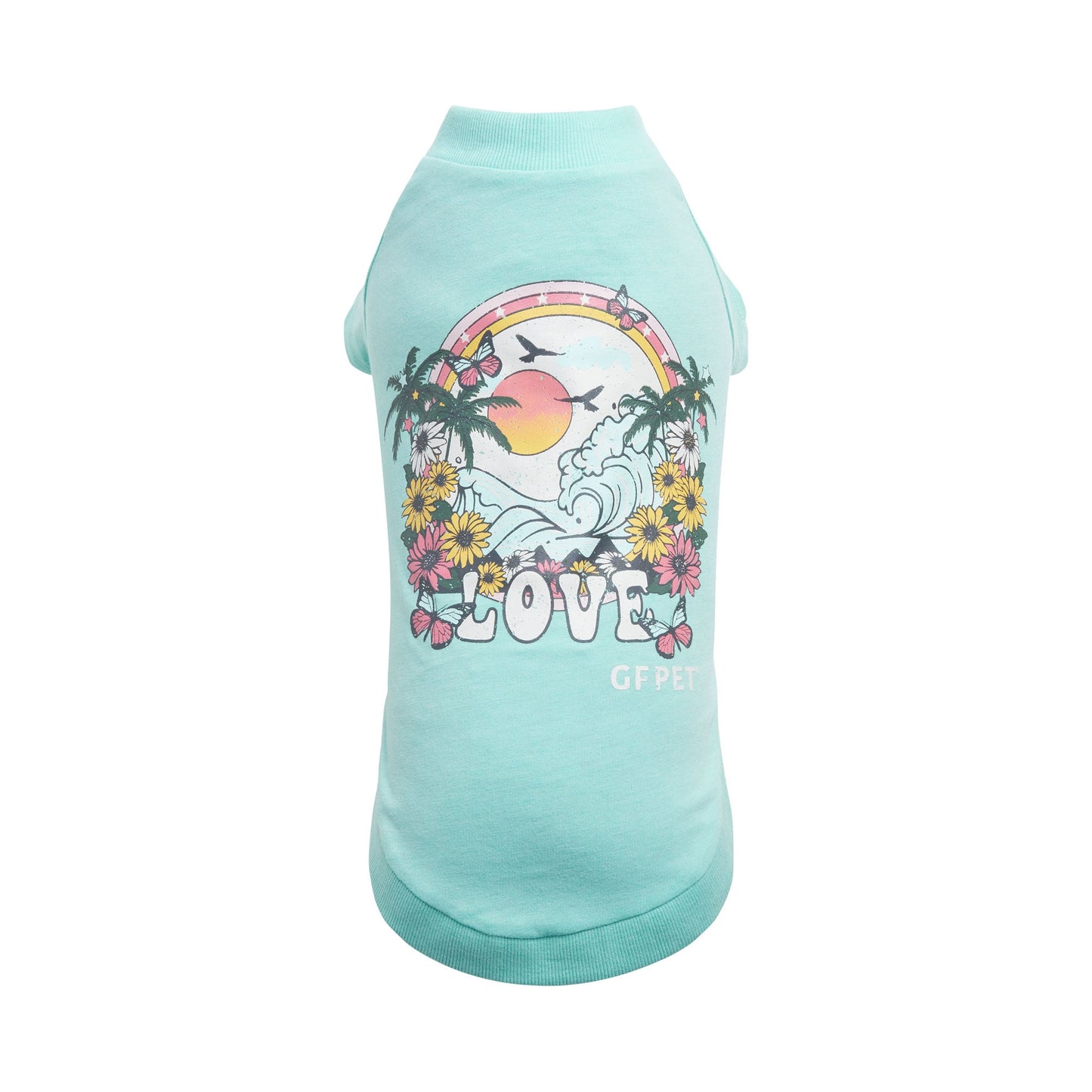 Dog Tee – Graphic Vintage Sporty Print