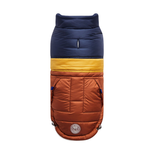 Dog Jacket – Elasto-Fit Retro Puffer Hazel