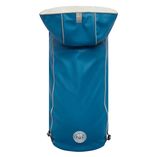Dog Raincoat – Elasto-Fit Insulated Dark Blue
