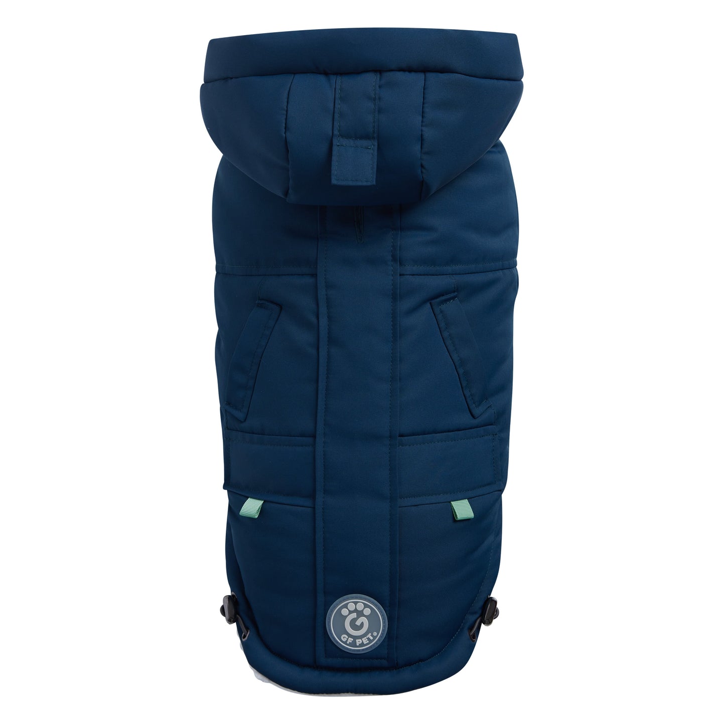 Arctic Dog Parka – Teal | Elasto-FIT Winter Jacket