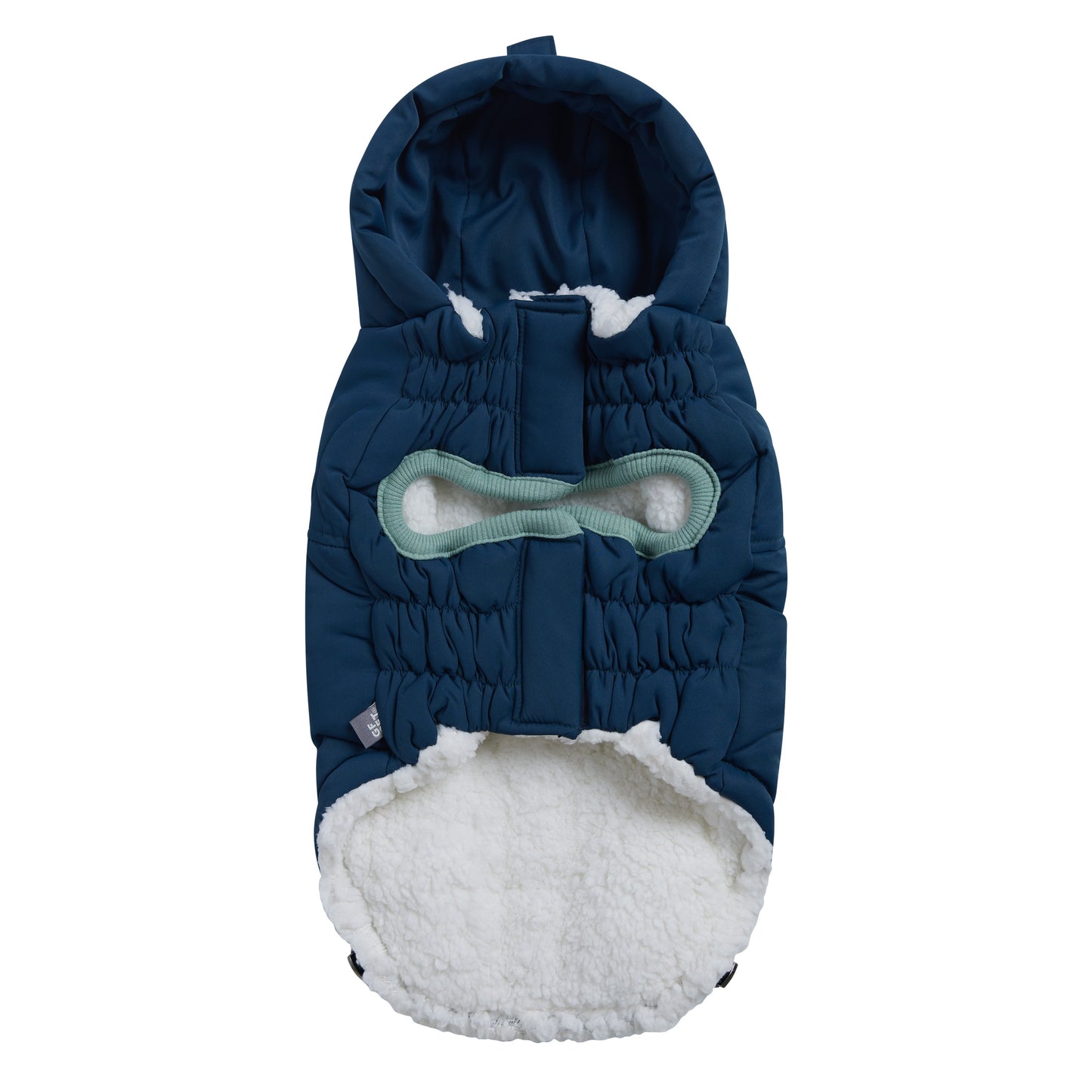 Arctic Dog Parka – Teal | Elasto-FIT Winter Jacket