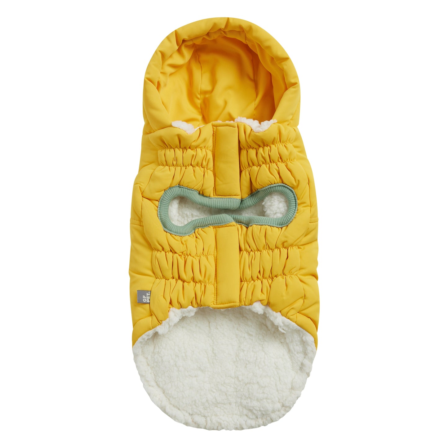 Arctic Dog Parka – Yellow | Elasto-FIT Winter Jacket