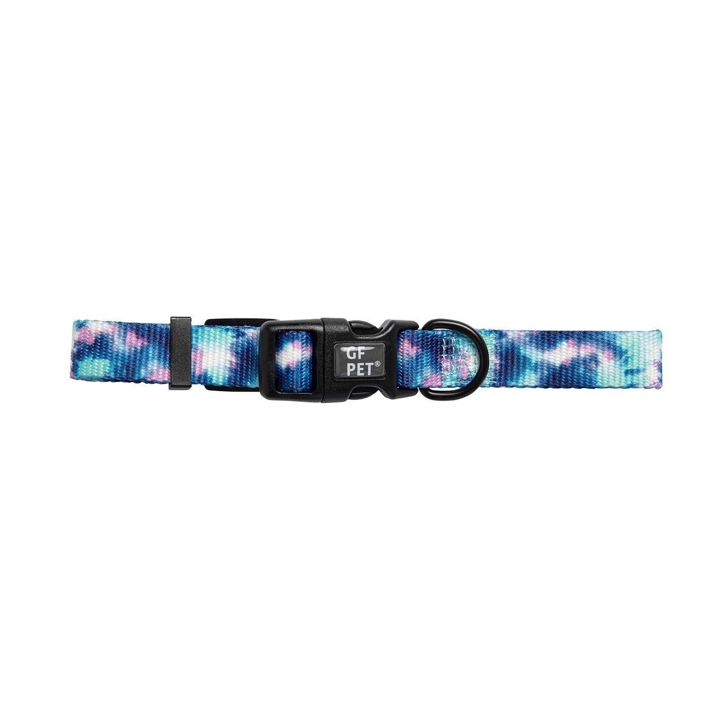 Tie Dye Printed Dog Collar – Adjustable Nylon, Fun & Durable