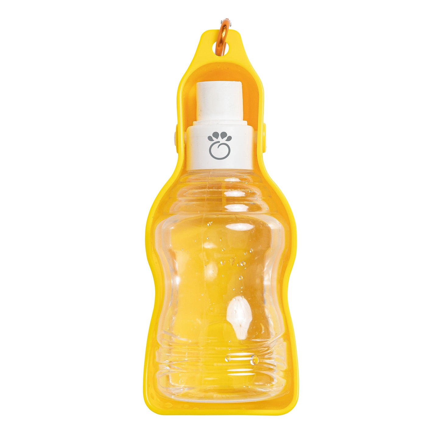 Portable Dog Water Bottle – Clip-On Foldout Silicone Bowl