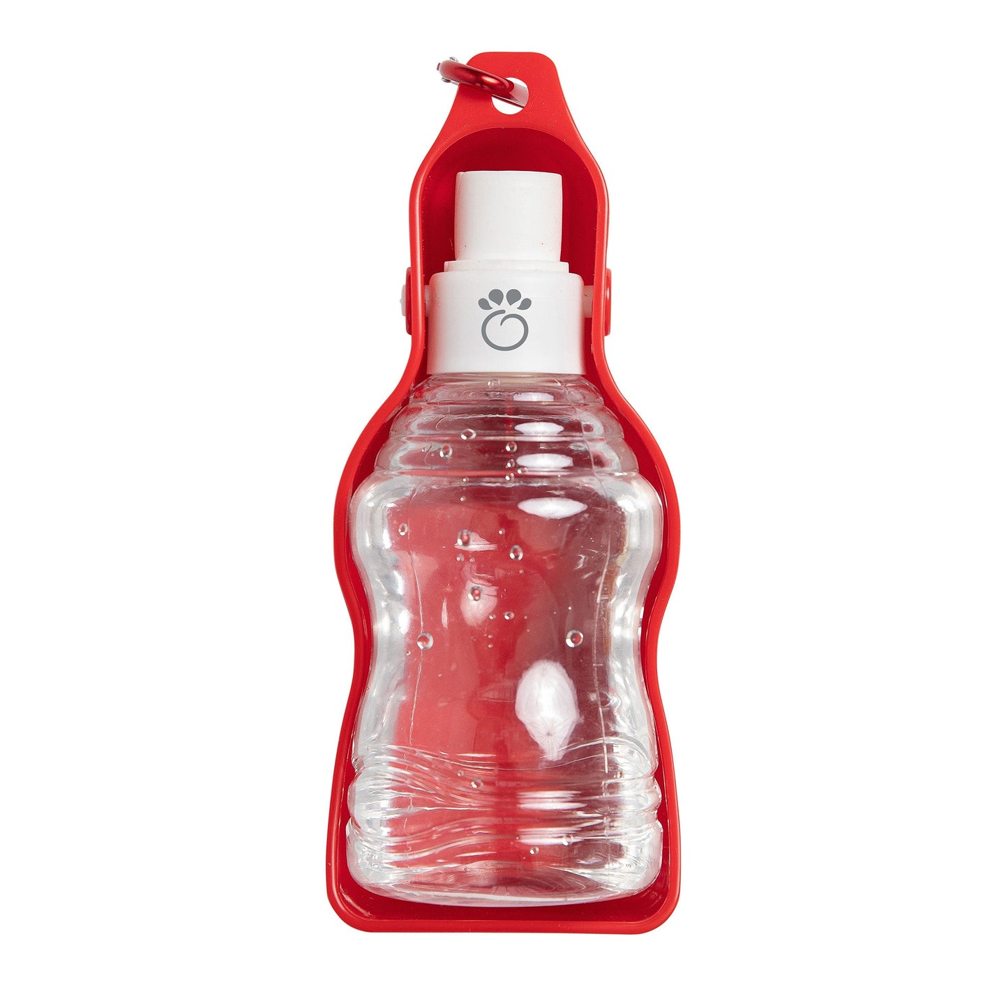 Portable Dog Water Bottle – Clip-On Foldout Silicone Bowl