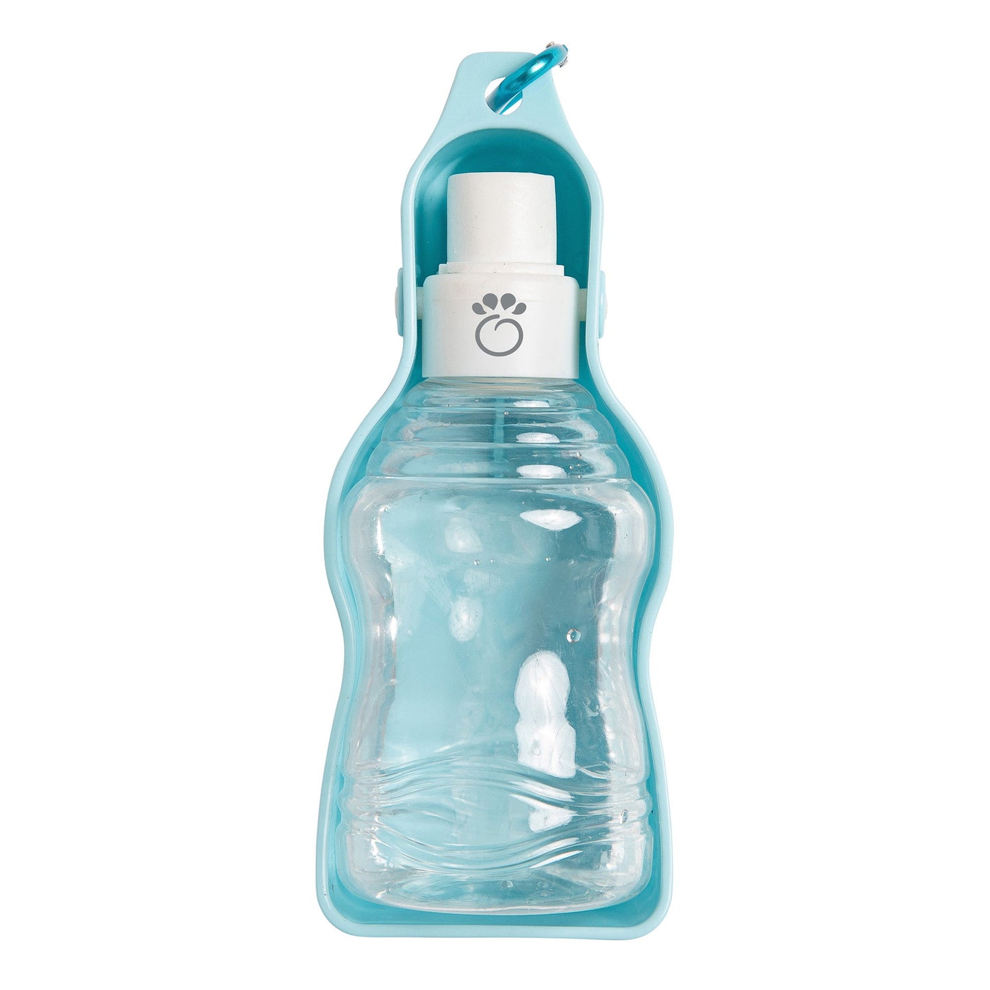 Portable Dog Water Bottle – Clip-On Foldout Silicone Bowl