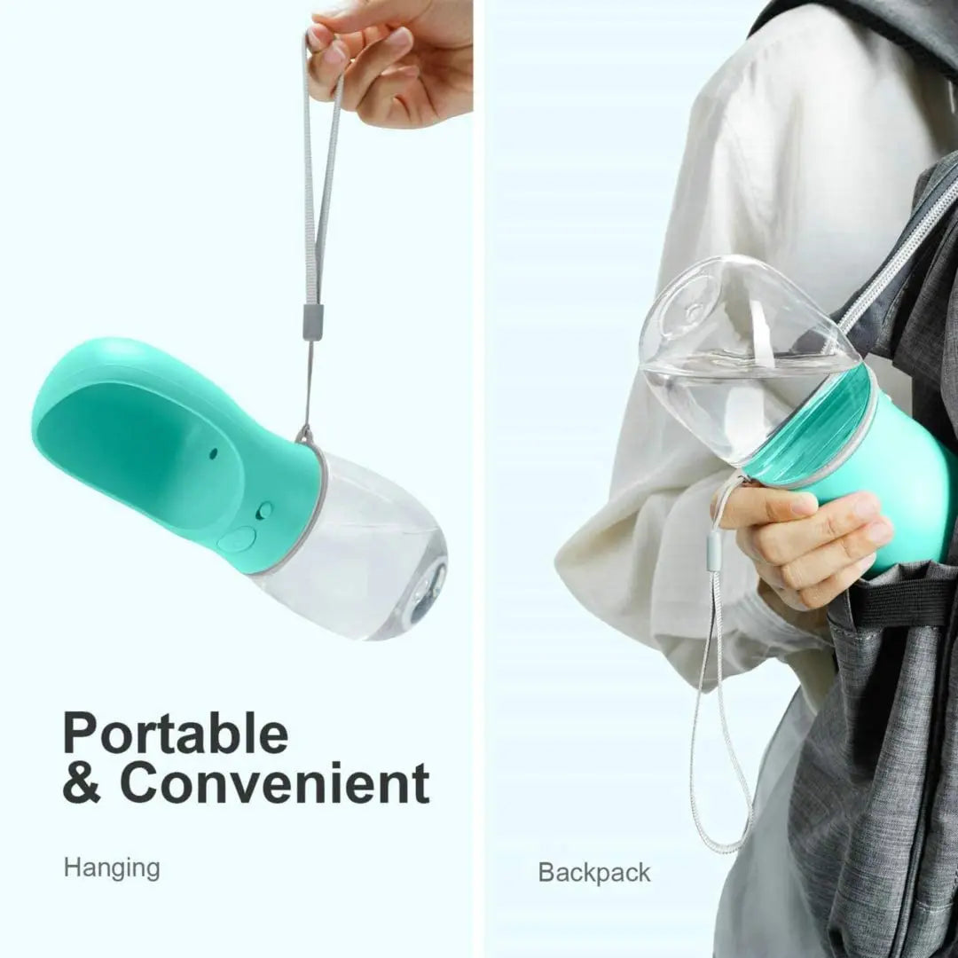 Leak-Proof Dog Travel Dispenser – Spill-Free Water Bottle