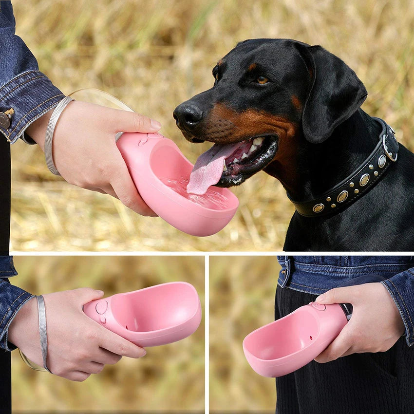 Leak-Proof Dog Travel Dispenser – Spill-Free Water Bottle