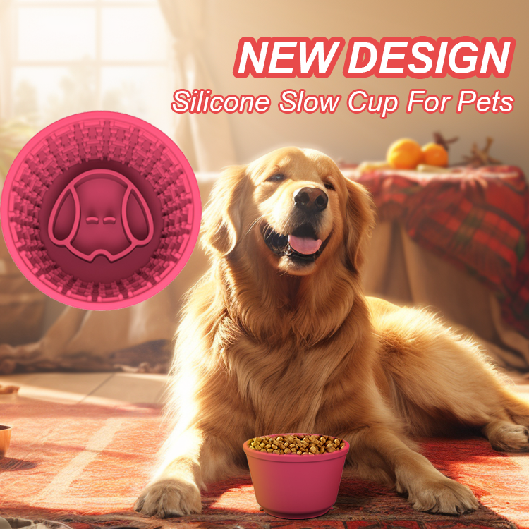 Slow Feeder Cup for Dogs – BPA-Free Food-Grade Silicone