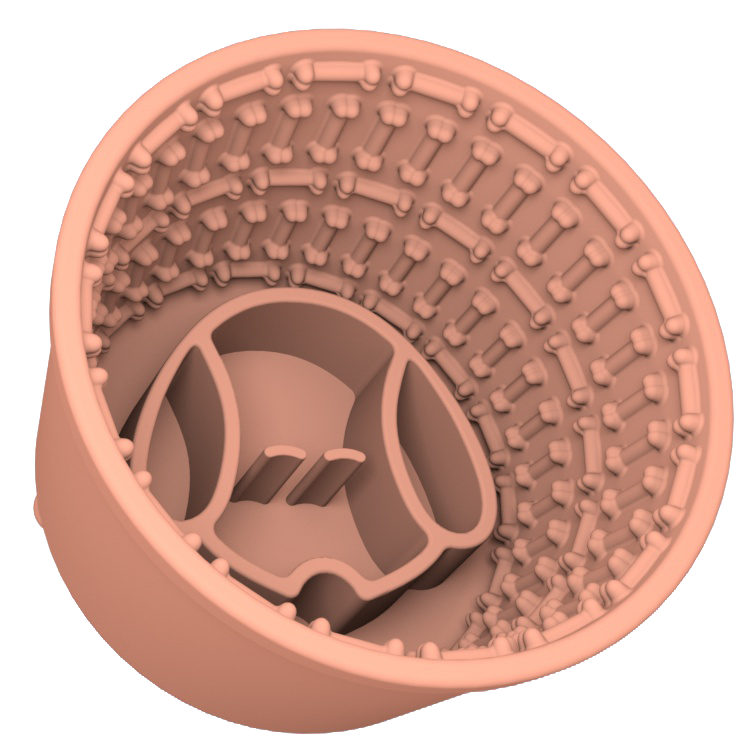 Slow Feeder Cup for Dogs – BPA-Free Food-Grade Silicone