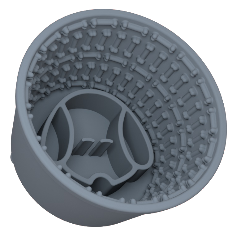 Slow Feeder Cup for Dogs – BPA-Free Food-Grade Silicone