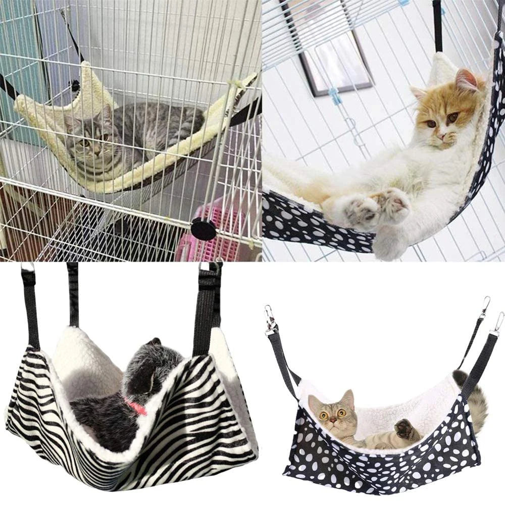 Cat Hammock – Window and Cage Perch Bed