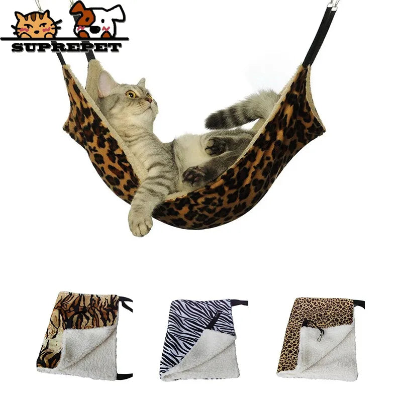 Cat Hammock – Window and Cage Perch Bed